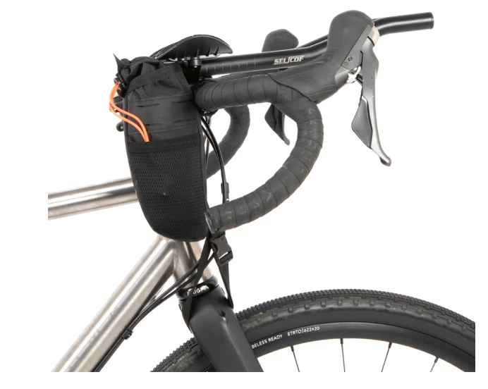 SACOCHE DE GUIDON RESTRAP RACE STEM BAG 1.1 L NOIR 4 SACOCHE DE GUIDON RESTRAP RACE STEM BAG 1.1 L NOIR – Image 2