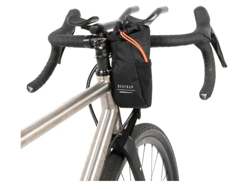 SACOCHE DE GUIDON RESTRAP RACE STEM BAG 1.1 L NOIR 3 SACOCHE DE GUIDON RESTRAP RACE STEM BAG 1.1 L NOIR