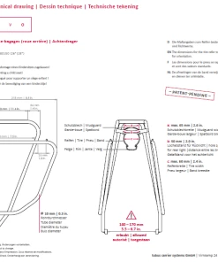PORTE-BAGAGES ARRIERE 26/28" TUBUS LOGO EVO -ÉQUIPEMENTS VELO Boutique de vente capture 80100