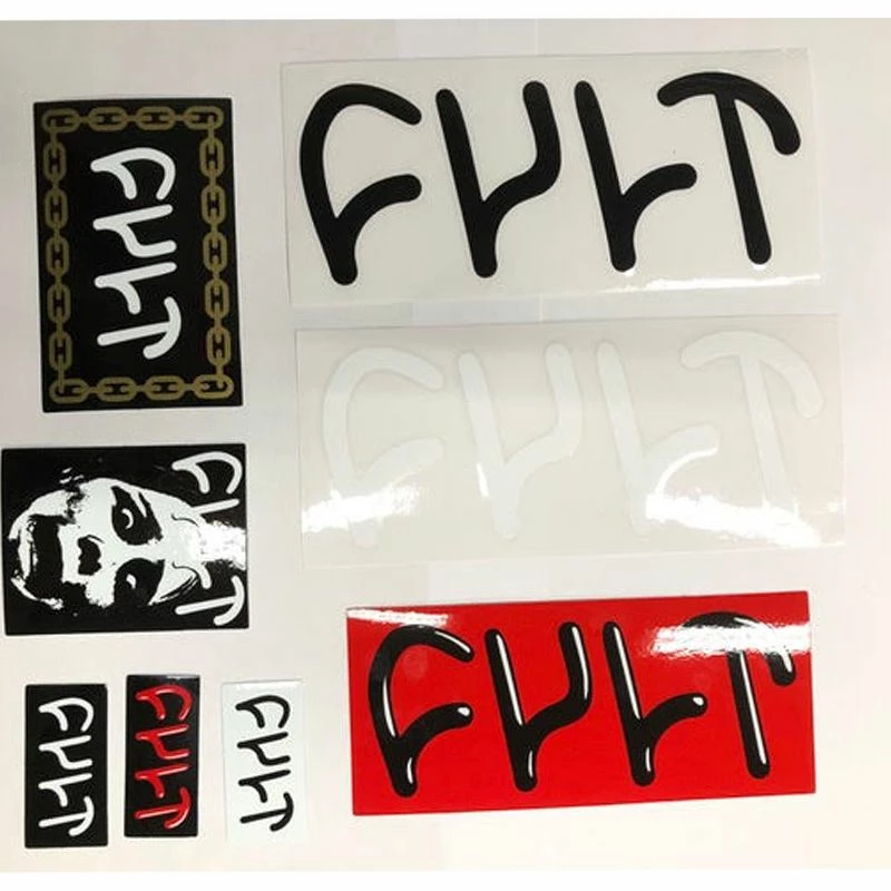 PACK DE STICKERS CULT RED 3 PACK DE STICKERS CULT RED